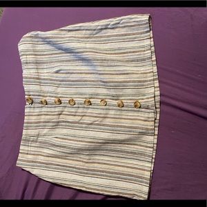 Sky and sparrow stripped skirt